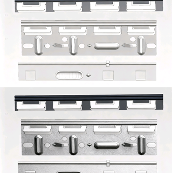 Exterior wall steel structure hangers