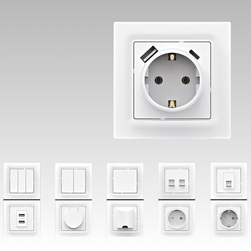 European standard household wall switches