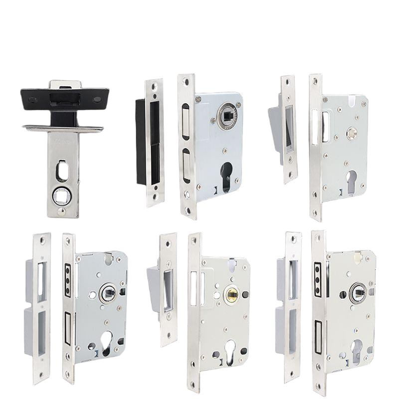 Anti-pry magnetic silent lock body series